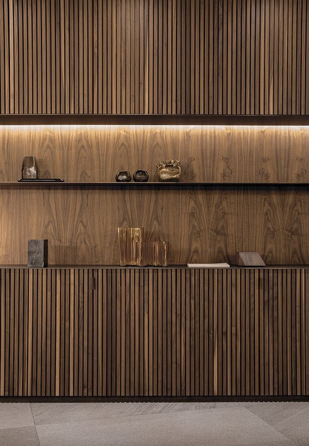 Slatted Wood Wall Panels